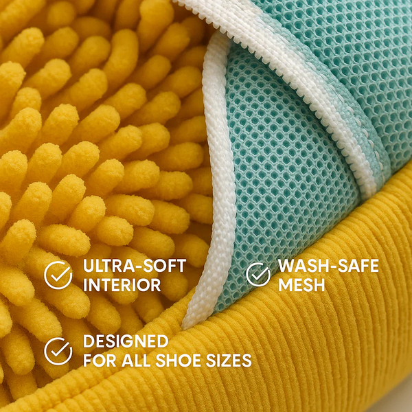 SneakClean Shoe Cleaning Bag for Washing Machine | Durable Mesh for Safe Sneaker Wash