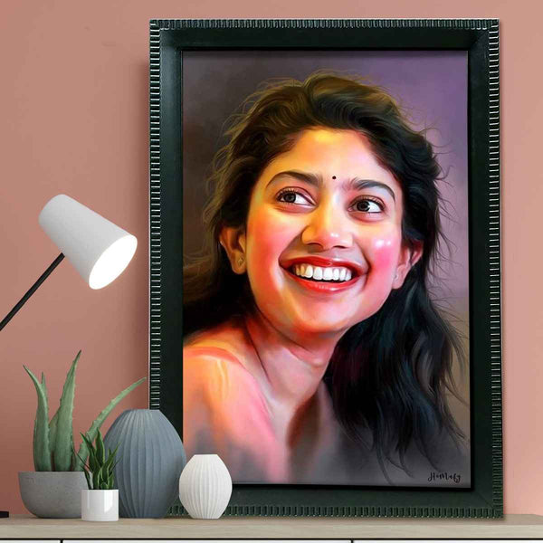 Oil Painting Photo Frame Custom Art