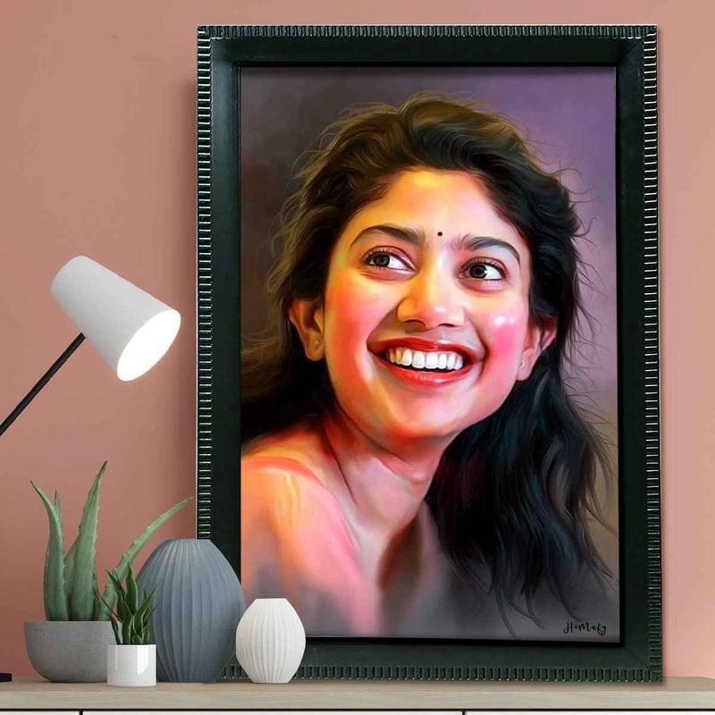 Oil Painting Photo Frame Custom Art