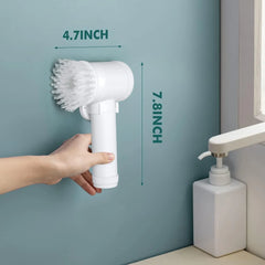 ScrubBolt 5-in-1 Electric Scrub Brush | Powerful Brush for Bathroom, Kitchen & Floors
