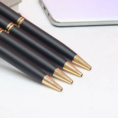Luxe Black & Gold Pen – Personalized Corporate Gift
