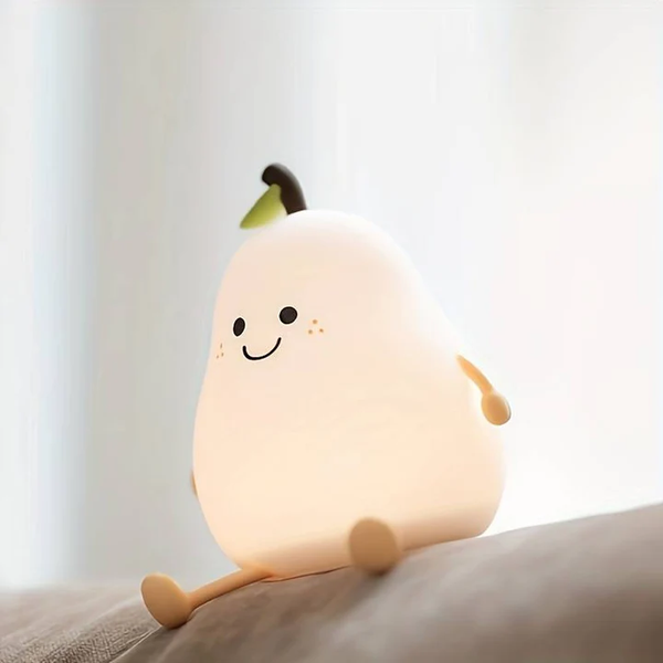 Cozy Pear-Shaped Mini Night Lamp