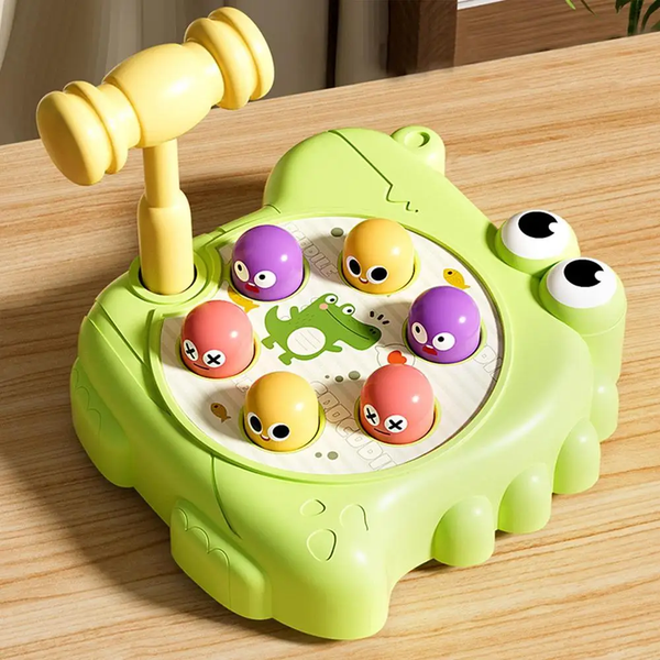 GiggleSmash Baby Hammer Toy | Interactive Game for Toddlers (Random Color)